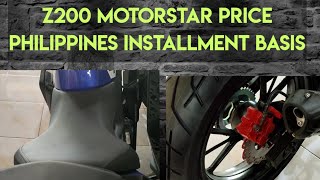 z200 r motorstar 2022 price Philippines installment dp 3 years [upl. by Pinckney]