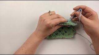 Granny Square Whip Stitch Tutorial [upl. by Whiffen]