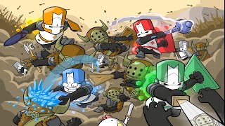 Castle Crashers Pt 1 Feat AWESOMEMOGAMES [upl. by Tildi250]