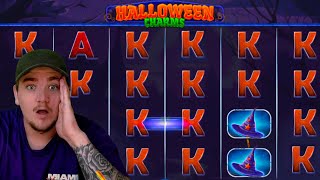 HALLOWEEN CHARMS ONLINE SLOT IS INSANE IN THE BASEGAME Fizzslots casino [upl. by Vin]