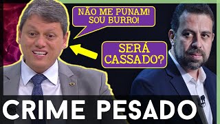 🚨TARCÍSIO COMETE CRIME COM BOULOS Ficará inelegível [upl. by Ennaitak]