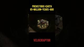 ⚠️Velociraptor 🔥 65 million yrs ago Prehistoric Earth 🌎 65 Scene79 [upl. by Adiell]