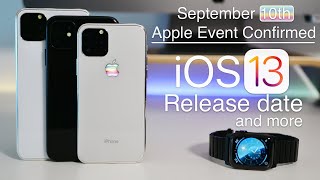 September 2019 iPhone 11 Event iOS 13 Release date iOS 131 update and more [upl. by Aneerb643]