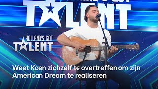 Koen zingt ‘Desperado’ van The Eagles en krijgt STAANDE OVATIE  Hollands Got Talent [upl. by Attekahs95]