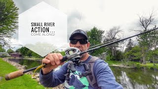 Quick trip to the river for some action  join me for some BFS action [upl. by Rourke688]