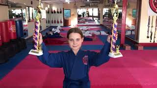 Belizean Karate Student Excels at US Championship Winning Multiple Categories [upl. by Bible]