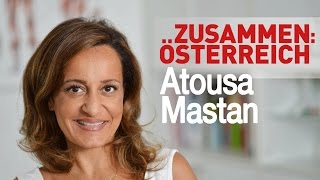 Atousa Mastan  ZUSAMMENÖSTERREICH Integrationsbotschafterin Ärztin DE HD [upl. by Past490]