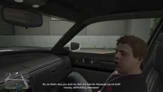 GTA V Conversations Franklin Hangs With Jimmy [upl. by Kanya]