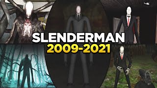 Evolution Of Slender Man Games 20092021 [upl. by Anyr]