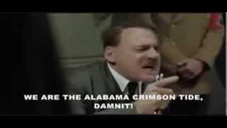 Hitler Reacts To Alabamas Loss To Auburn In The 2013 Iron Bowl [upl. by Ynetruoc]