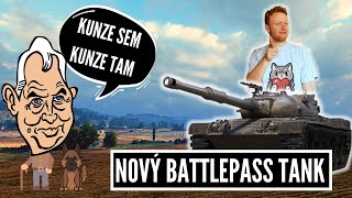 Kunze Panzer  nový odměnový tank z Battlepassu [upl. by Stromberg]