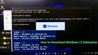 How to Download Windows 11 Enterprise  Official Windows 11 Enterprise ISO [upl. by Burbank]