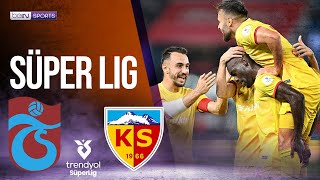 Trabzonspor vs Kayserispor  SüperLig HIGHLIGHTS  091924  beIN SPORTS USA [upl. by Sibel331]