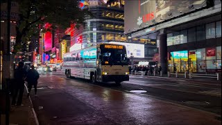 Coach USA ShortLine 2017 MCI D4500CT Commuter Coach 17039 to Nanuet Park amp Ride Exit 14 [upl. by Circosta]