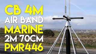 Moonraker Skyscan Desktop Antenna Tested On 7 Bands [upl. by Byrn]