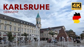 Karlsruhe Germany A walking tour in 2023 I 4K HDR [upl. by Dev]