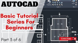 How to Draw Elevation and Roofing in AutoCAD Part 3 of 4 [upl. by Ahsote]