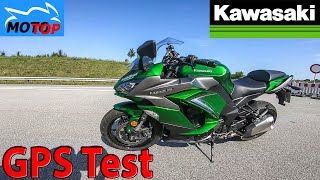 Kawasaki Z1000SX  GPS Test  ACCELERATION  ROLL ON  TOPSPEED [upl. by Sakul534]