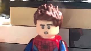 The Amazing SpiderMan 2 Gwen Stacy death scene Lego stop motion [upl. by Nogam343]