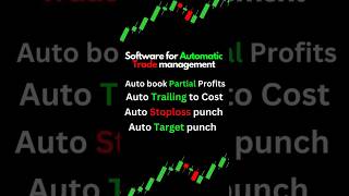 Automatic trailing amp Partial profits book software Options [upl. by Air]