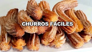 Como Hacer CHURROS CASEROS FACILES Y DELICIOSOS PARA VENDER [upl. by Farnsworth]