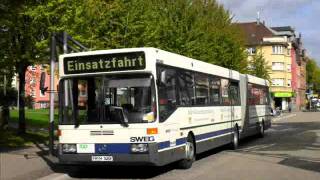 Sound Bus MB O 405 G  468  Südwestdeutsche VerkehrsAG Lahr Ortenaukreis [upl. by Nit394]