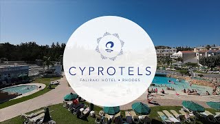 DJI AVATA CYPROTEL Hotel Rhodes Greece 2023 [upl. by Amero]