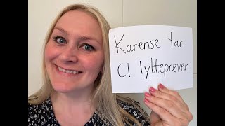 Video 1034 Karense tar lytteprøven på C1 nivå [upl. by Augusto]