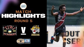 202425 TIO NTFL Highlights Tiwi Bombers v Nightcliff Round 5 [upl. by Valenza]