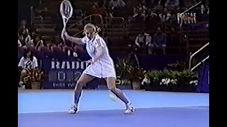 Steffi Graf vs Amanda Coetzer WTA Championships 1995 R1 [upl. by Iverson]