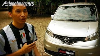 Review Nissan Evalia tipe SV MT Indonesia Test Drive by AutonetMagz [upl. by Irina]