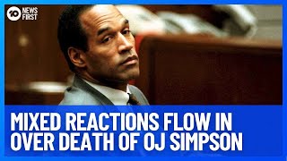 Mixed Reactions To Wake of OJ Simpsons Death  10 News First [upl. by Hploda292]