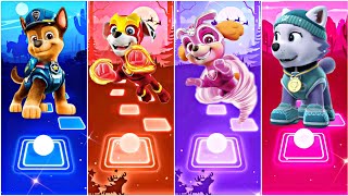 PAW PatrollThe Mighty Movie  Chase 🆚 Skye 🆚 Everest 🆚 Marshall 🎶Who Will Win [upl. by Gallard]