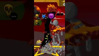 Stickwar legacy Gland Sworwrath lava vs Statue Final Boss [upl. by Gereron919]