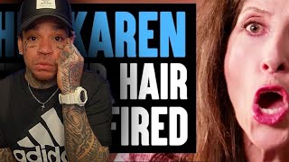 KAREN Gets HAIR STYLIST FIRED  Dhar Mann reaction [upl. by Manella813]