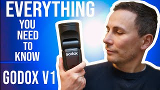 Everything you need to know about the Godox V1 Flash [upl. by Neimad]