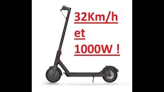 Débrider trottinette Xiaomi M365 ou M187 en 5 minutes [upl. by Enoval]