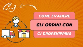 Come evadere gli ordini con CJ Dropshipping Tutorial Shopify ITA [upl. by Phene]