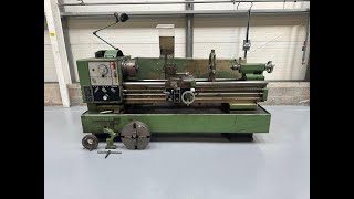 Harrison M400 Gap Bed Lathe x 60” [upl. by Levina309]