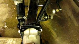 King Quad 700 lift kit install pt11 [upl. by Soigroeg]