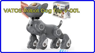 Review VATOS Robot Dog Toy V001 ESSENTIAL details [upl. by Adnalahs157]