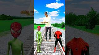 Dame tu cosita alian Vs Spider man New magic correct head matching 😱😆 youtubeshorts viral [upl. by Neirual40]