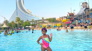 Wild Wadi Dubai Waterpark  Craziest and Longest Water Rides [upl. by Eilrac886]