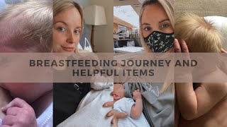 OUR POSITIVE BREASTFEEDING JOURNEY  NEWBORN FEEDING ROUTINE  Sophie Louise Taylor [upl. by Ardnohsed247]