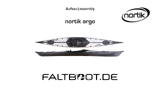 nortik argo Faltboot Aufbau [upl. by Egidius707]