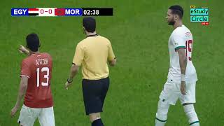 بث مباشر مباراة المغرب ضد مصر Maroc vs egypte Simulation arriyadia live morocco [upl. by Zeuqcaj]