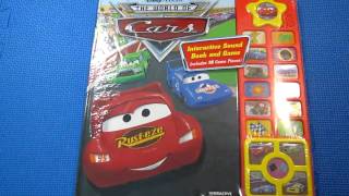 Disney Cars  Interactive PlayaSound Book 閃電麥昆有聲書 【🎈愛米粒小舖】 [upl. by Ayekan]