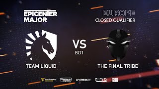 TFT vs Team Liquid EPICENTER Major 2019 EU Closed Quals  bo1 GodHunt amp Inmate [upl. by Sang224]