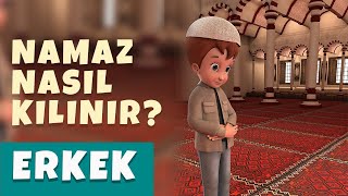 Beş Vakit Namaz Nasıl Kılınır Erkekler için Tüm Namazlar [upl. by Bobby]