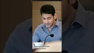 Dashing CM ❤️ Mahesh babu Bharath best scene 🔥 South Indian movie Hindi dubbed shorts [upl. by Evita]